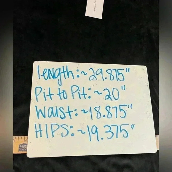 Lovers and Friends Zoja Sweatshirt Mini Dress Black Soft Ribbed Hem Size XXS - Picture 9 of 10